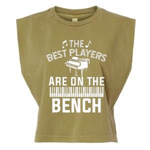 Piano Player Art Musician Orchestra Teacher Garment-Dyed Women's Muscle Tee