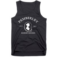 Pemberley Pride And Prejudice Jane Austen Reader Tank Top