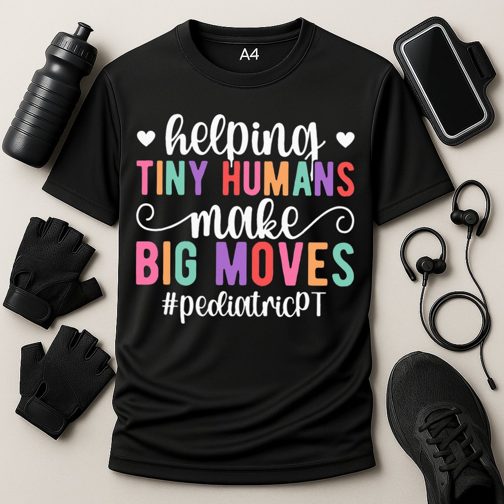 Pediatric PT Appreciation Pediatric Physical Therapy Cooling Performance Crew T-Shirt