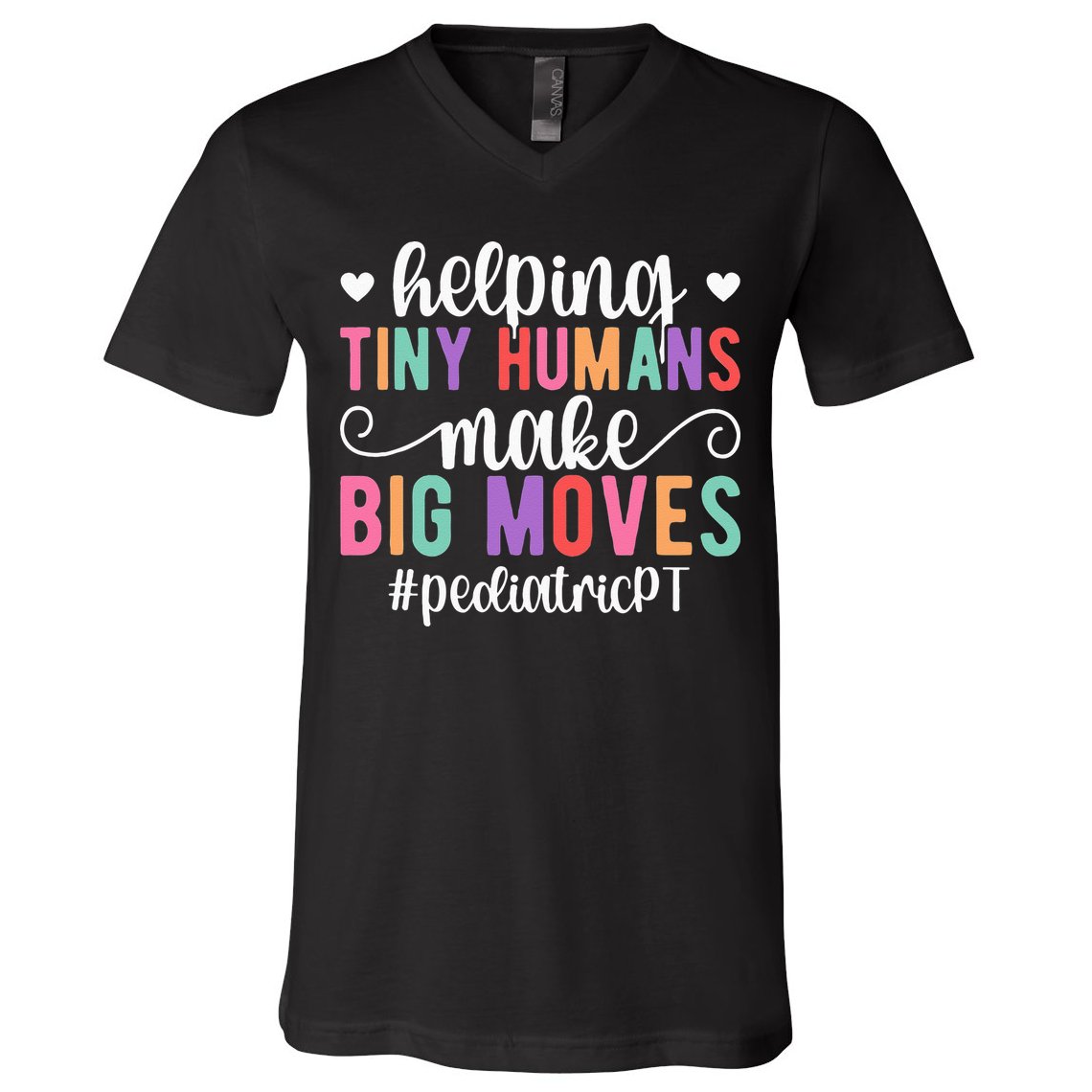Pediatric PT Appreciation Pediatric Physical Therapy V-Neck T-Shirt