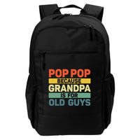 Pop Pop Art For Grandpa From Grandkids FatherS Day Pop Pop Backpack
