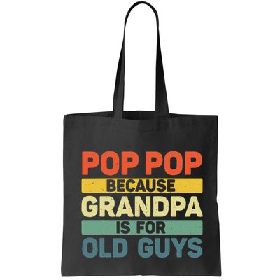 Pop Pop Art For Grandpa From Grandkids FatherS Day Pop Pop Bag
