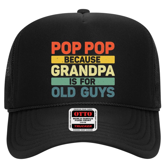 Pop Pop Art For Grandpa From Grandkids FatherS Day Pop Pop Hat