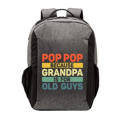 Pop Pop Art For Grandpa From Grandkids FatherS Day Pop Pop Vector Backpack