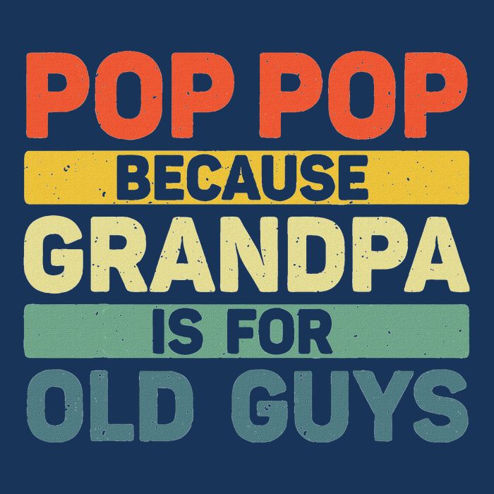 Pop Pop Art For Grandpa From Grandkids FatherS Day Pop Pop Infant Baby Jersey Bodysuit