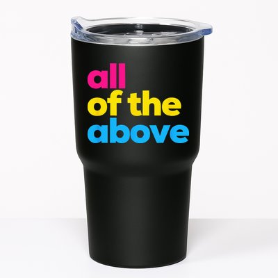 Pansexual Pride All Of The Above LGBTQ Pan Flag Funny LGBT Tumbler