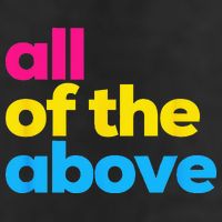 Pansexual Pride All Of The Above LGBTQ Pan Flag Funny LGBT Golf Towel