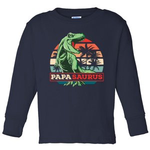 PAPASAURUSPAPASAURUS Toddler Long Sleeve Shirt