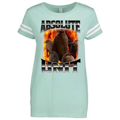 Pesto Penguin Absolute Unit Bootleg Rap Fire Enza Ladies Jersey Football T-Shirt