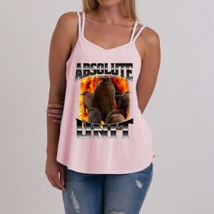 Pesto Penguin Absolute Unit Bootleg Rap Fire Women's Strappy Tank