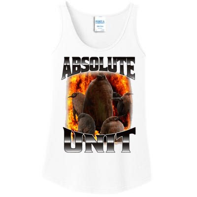 Pesto Penguin Absolute Unit Bootleg Rap Fire Ladies Essential Tank