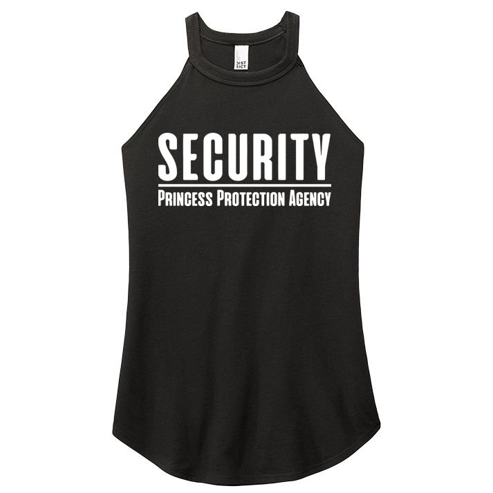 Princess Protection Agency Protective Dad Women's Perfect Tri Rocker Tank
