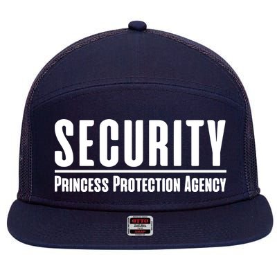 Princess Protection Agency Protective Dad 7 Panel Mesh Trucker Snapback Hat