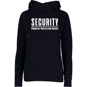 Princess Protection Agency Protective Dad Womens Funnel Neck Pullover Hood