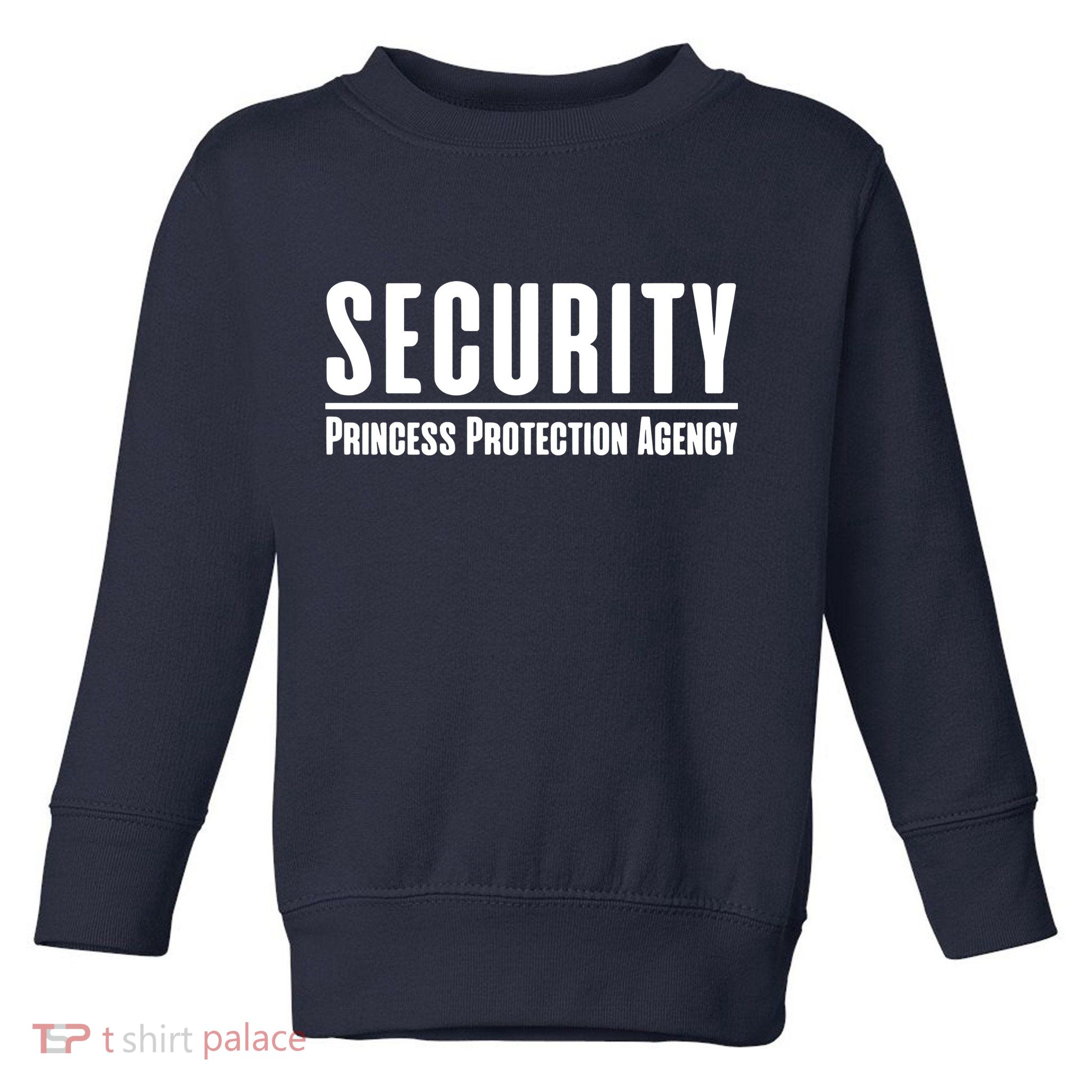 Princess Protection Agency Protective Dad Toddler Sweatshirt