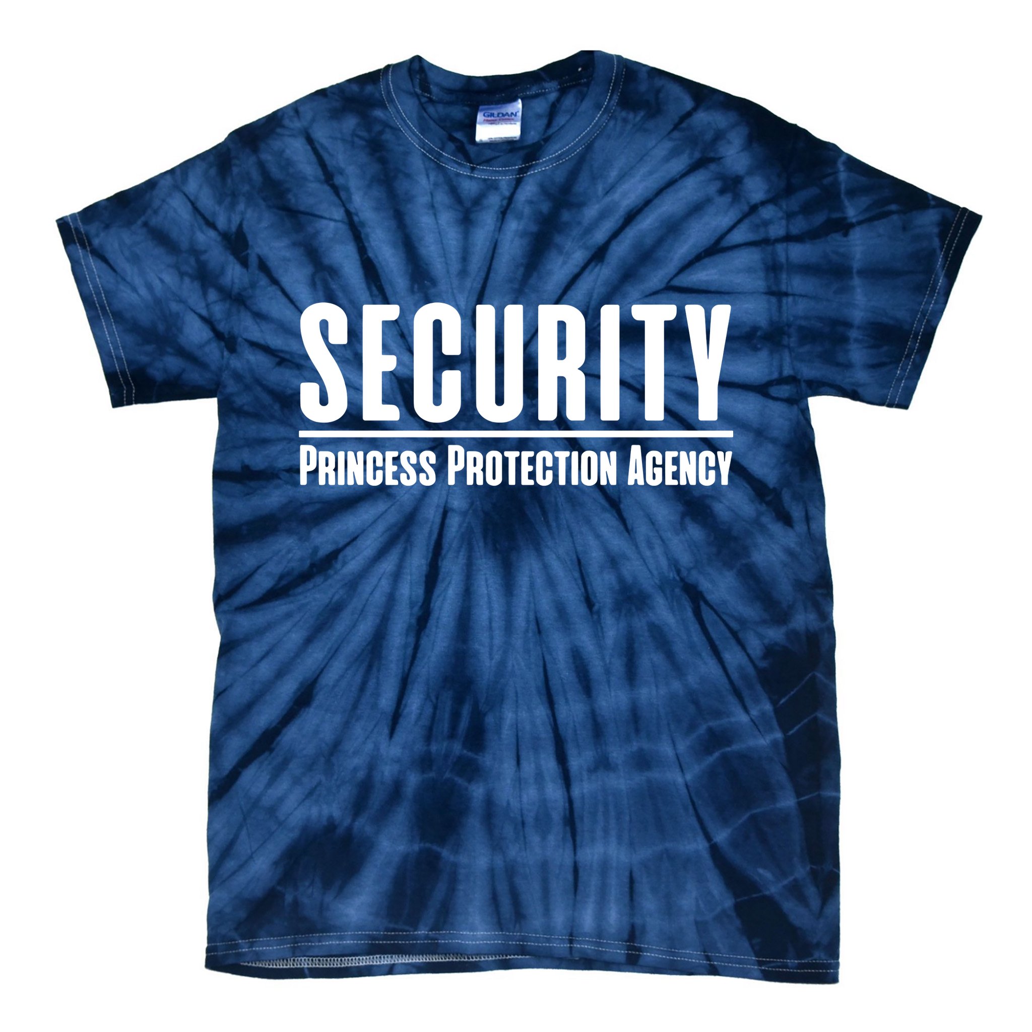 Princess Protection Agency Protective Dad Tie-Dye T-Shirt