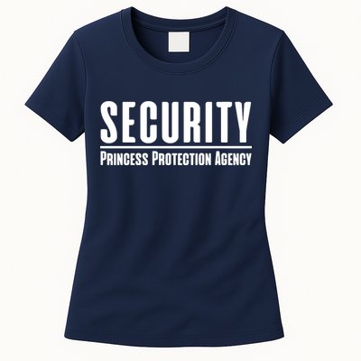 Princess Protection Agency Protective Dad Womens T-Shirt