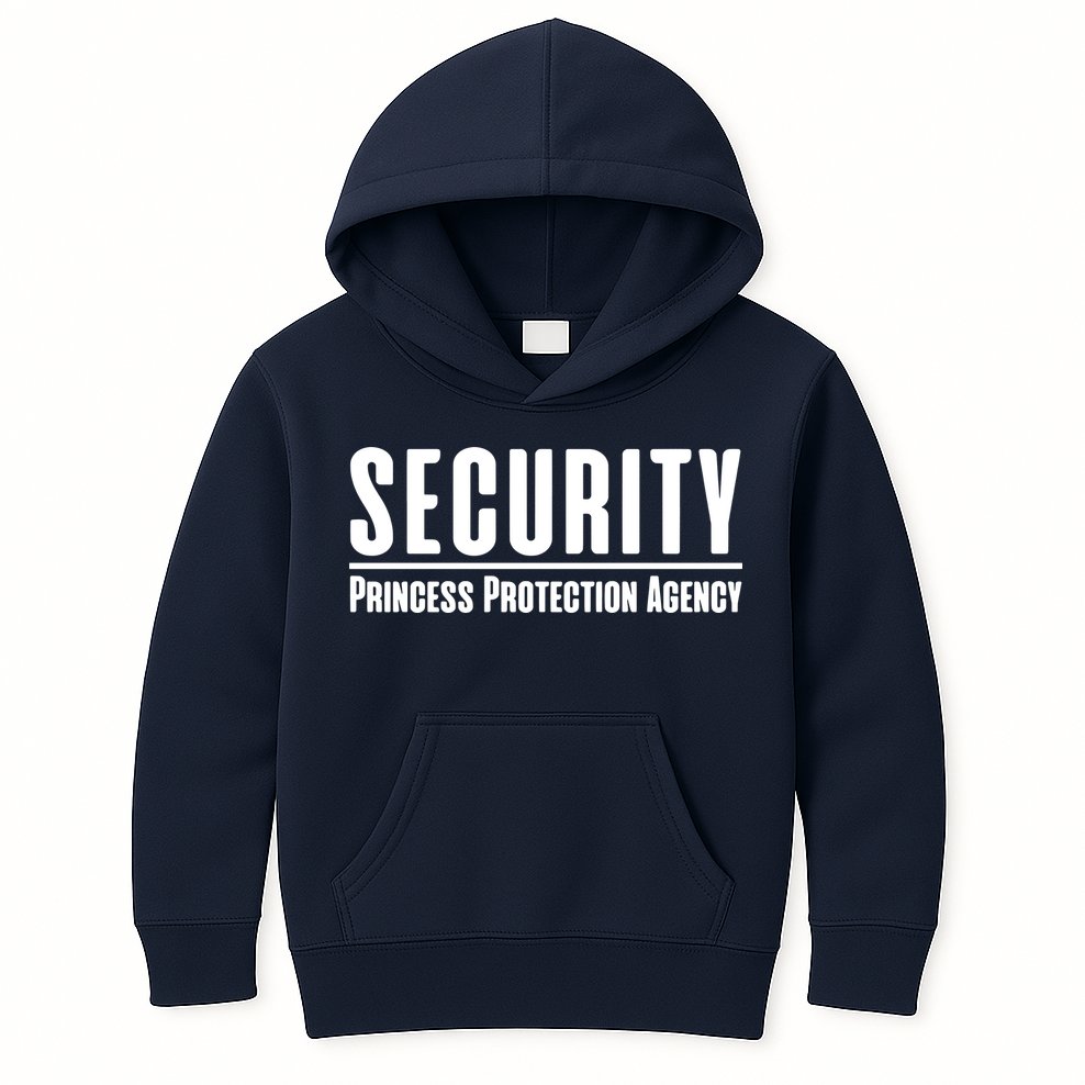 Princess Protection Agency Protective Dad Kids Hoodie
