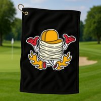 Pancake Golf Towel