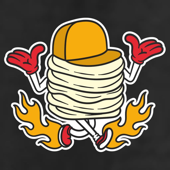 Pancake Golf Towel