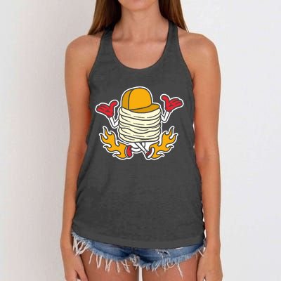 Pancake Women's Knotted Racerback Tank