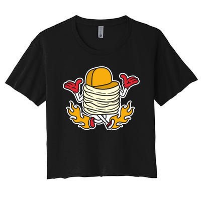 Pancake Women's Crop Top Tee