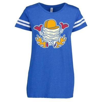 Pancake Enza Ladies Jersey Football T-Shirt