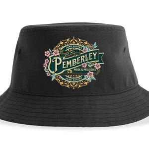 Pemberley Pride And Prejudice Jane Austen Sustainable Bucket Hat