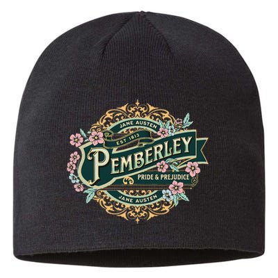 Pemberley Pride And Prejudice Jane Austen Sustainable Beanie