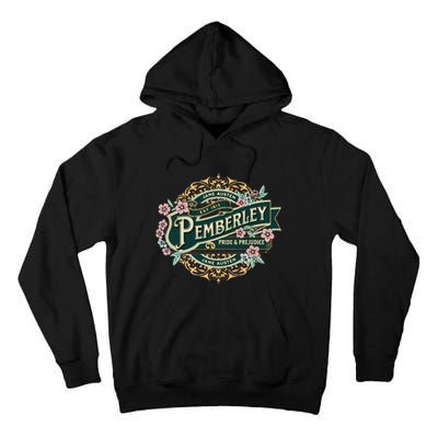 Pemberley Pride And Prejudice Jane Austen Tall Hoodie