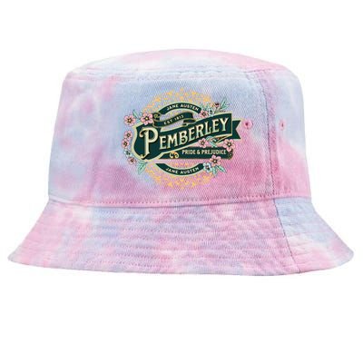 Pemberley Pride And Prejudice Jane Austen Tie-Dyed Bucket Hat