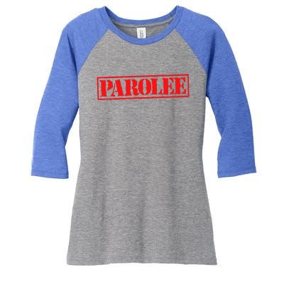 Parolee Women's Tri-Blend 3/4-Sleeve Raglan Shirt