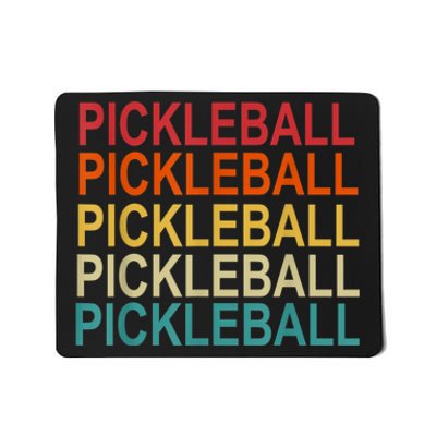 Pickleball Player And Pickleball Lovers Retro Pickleball Mousepad