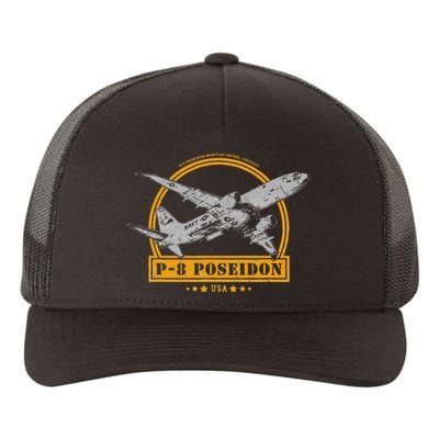 P8 Poseidon Aircraft Yupoong Adult 5-Panel Trucker Hat