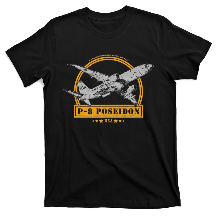 P8 Poseidon Aircraft T-Shirt