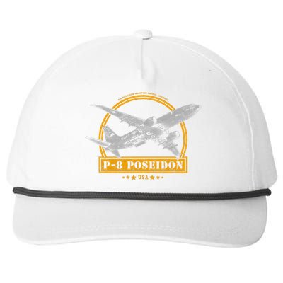 P8 Poseidon Aircraft Snapback Five-Panel Rope Hat