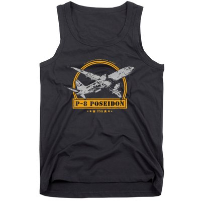 P8 Poseidon Aircraft Tank Top