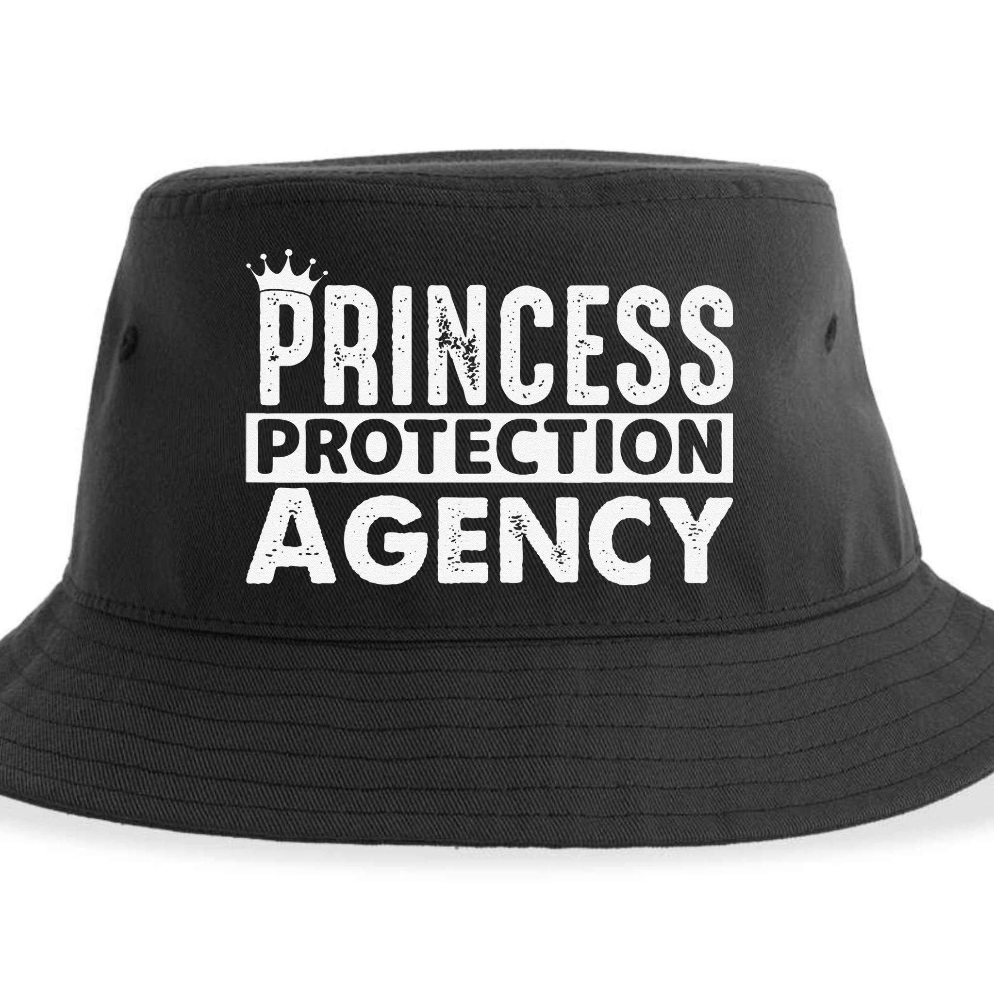 Princess Protection Agency Father Daughter Fathers Day Sustainable Bucket Hat