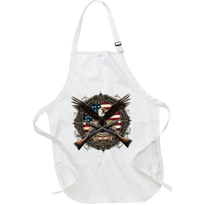 Proud Patriot American Flag Bald Eagle Usa Pride Product Apron