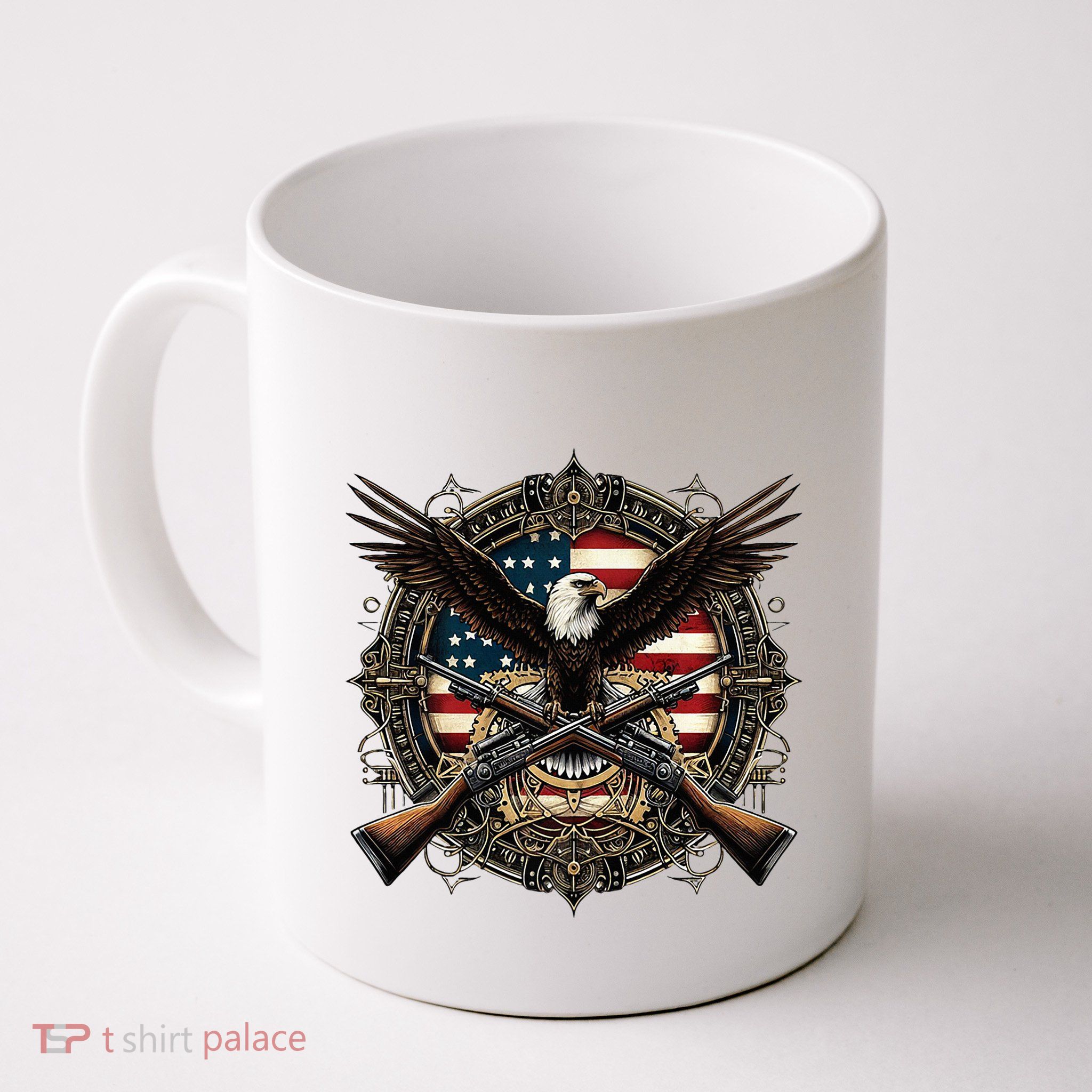 Proud Patriot American Flag Bald Eagle Usa Pride Product Mug