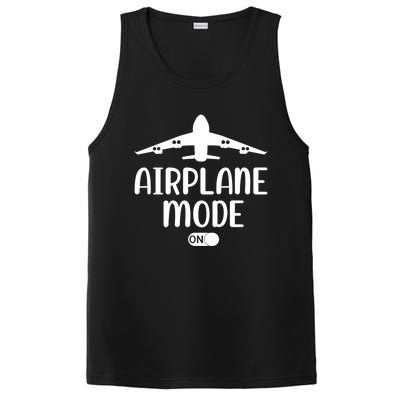 Passenger Plane Airport Pilot Plane Airplane Mode On Gift PosiCharge Competitor Tank