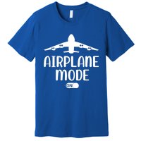 Passenger Plane Airport Pilot Plane Airplane Mode On Gift Premium T-Shirt