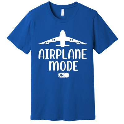 Passenger Plane Airport Pilot Plane Airplane Mode On Gift Premium T-Shirt