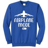 Passenger Plane Airport Pilot Plane Airplane Mode On Gift Tall Sweatshirt