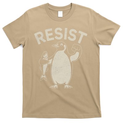 Penguin Protest Activism Resist T-Shirt