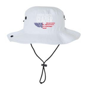 Patriotic Proud American Pro Trade Union Window Glazier Funny Gift Legacy Cool Fit Booney Bucket Hat