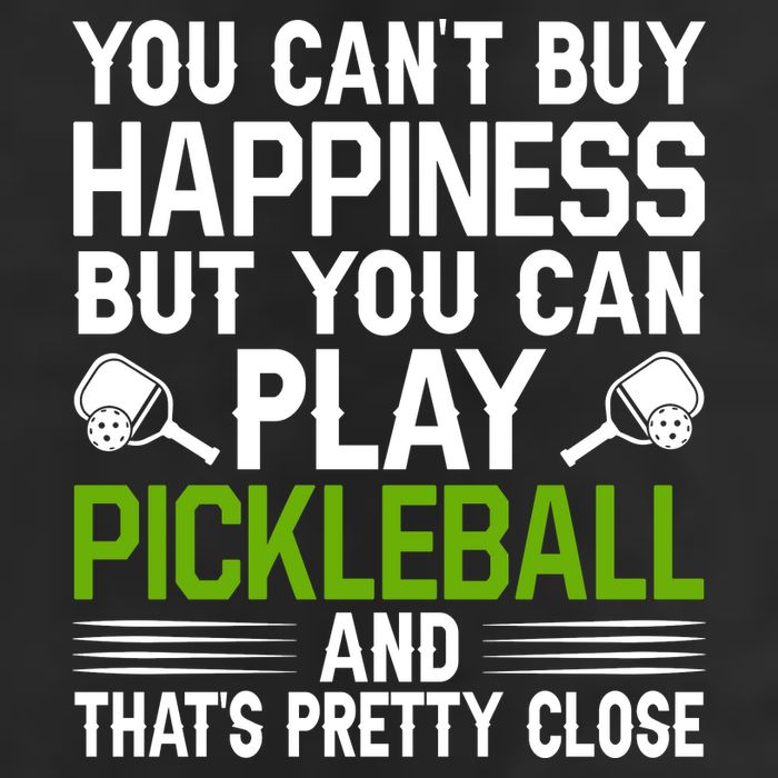 Play Pickleball And That's Pretty Close Pickleball Paddle 7 Panel Mesh Trucker Snapback Hat