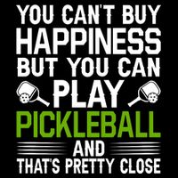 Play Pickleball And That's Pretty Close Pickleball Paddle Drawstring Bag