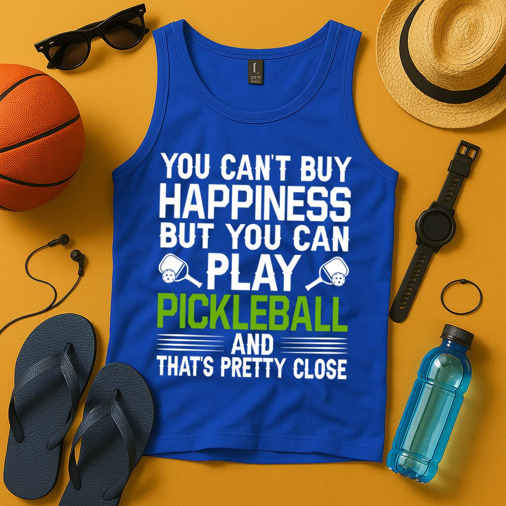 Play Pickleball And That's Pretty Close Pickleball Paddle Tank Top
