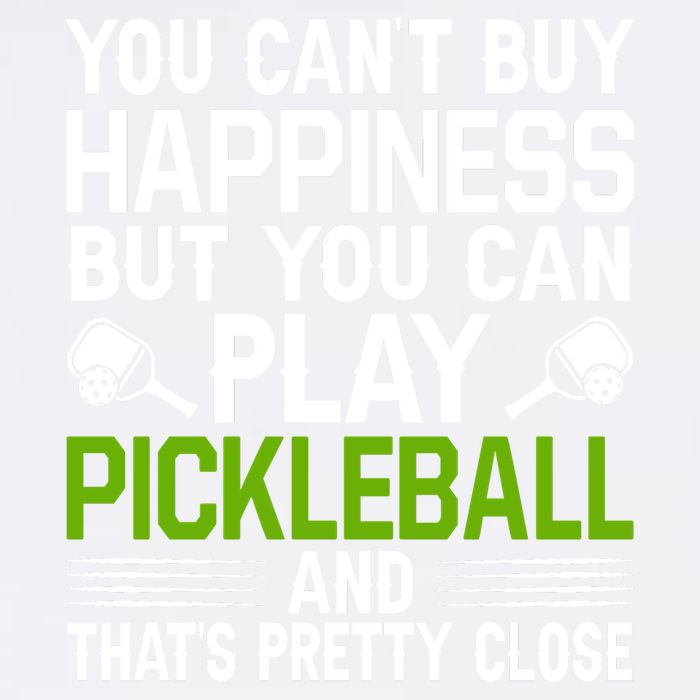 Play Pickleball And That's Pretty Close Pickleball Paddle Garment-Dyed Sweatshirt
